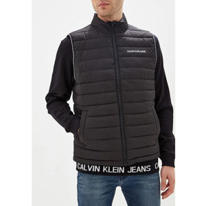 Calvin Klein pánská černá vesta Gilet - L (099)
